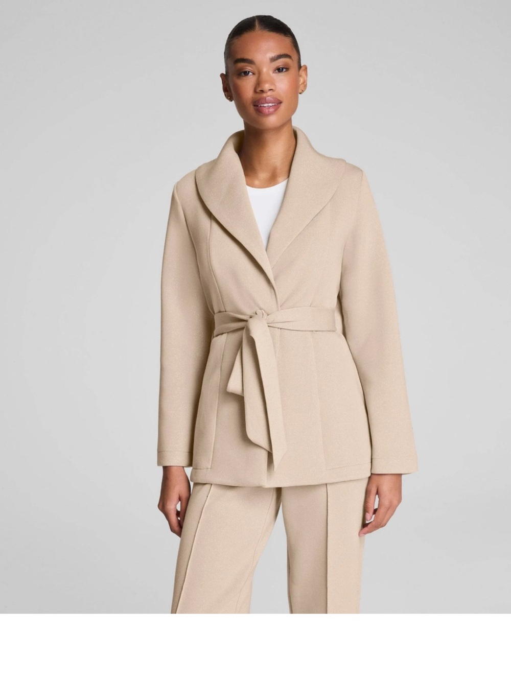 SPANX AirEssentials Shimmer Wrap Cardigan